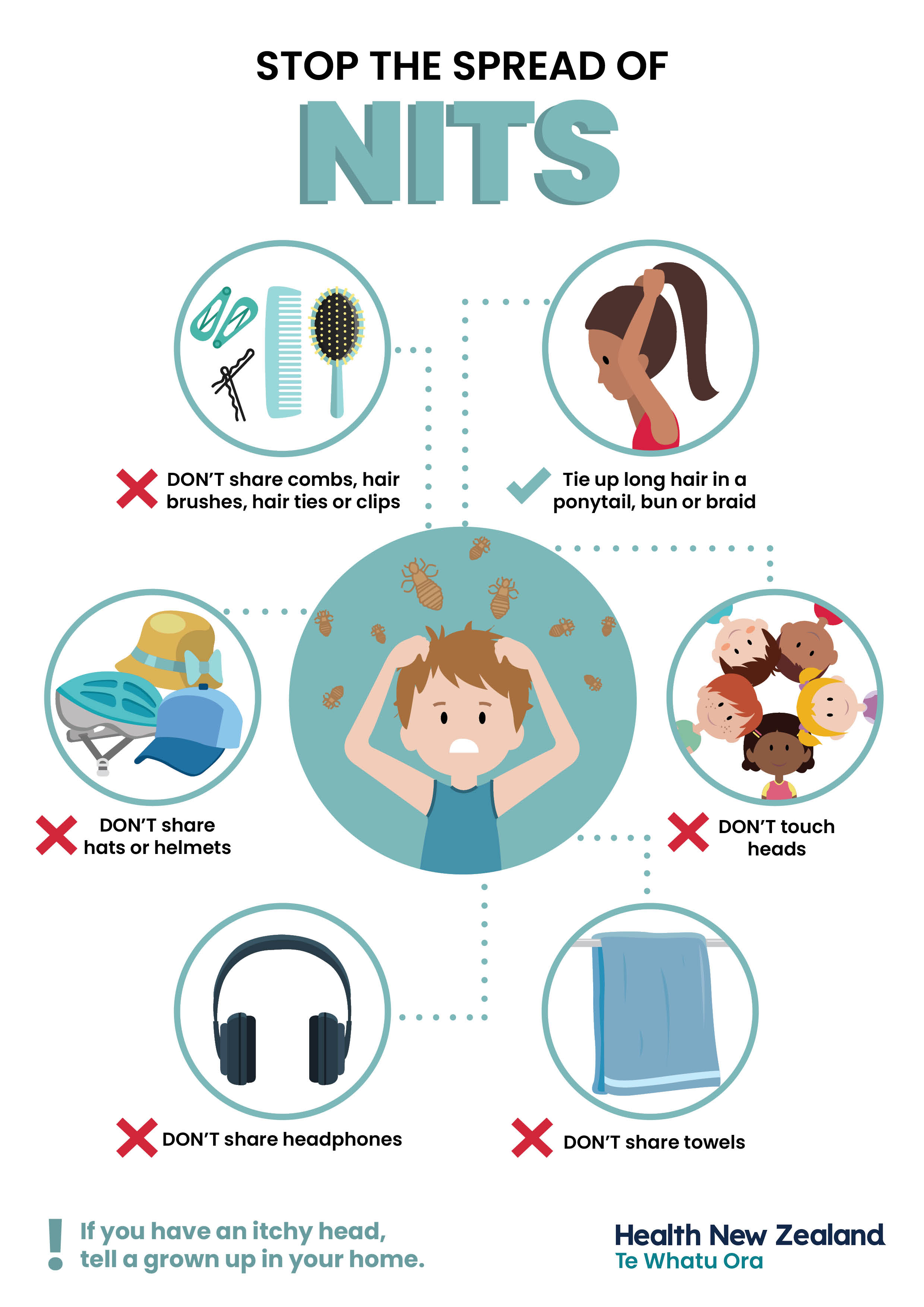 Lice prevention tips